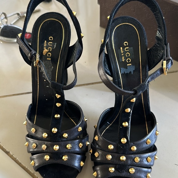 Gucci Preloved Platform Sandal Size 36 1/2 - Picture 5 of 6